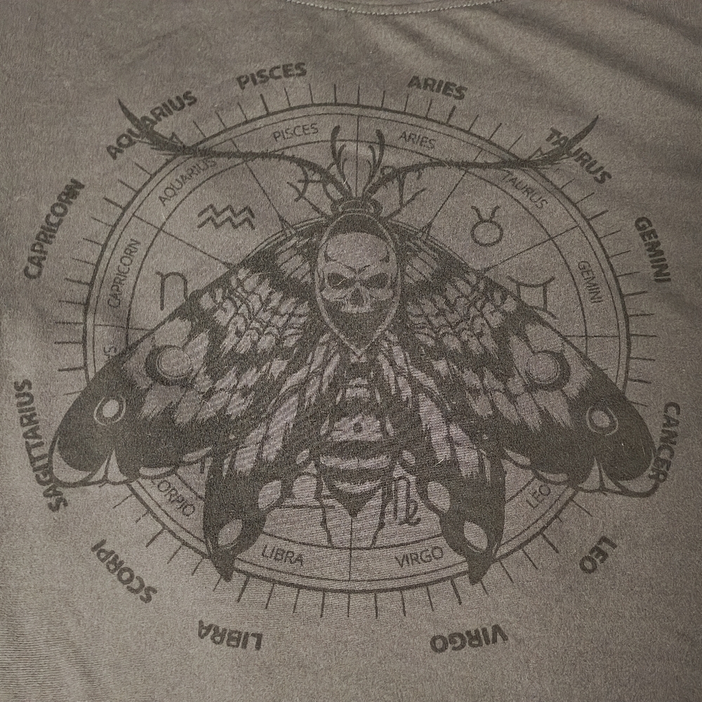 Gray Graphic Men Shirt